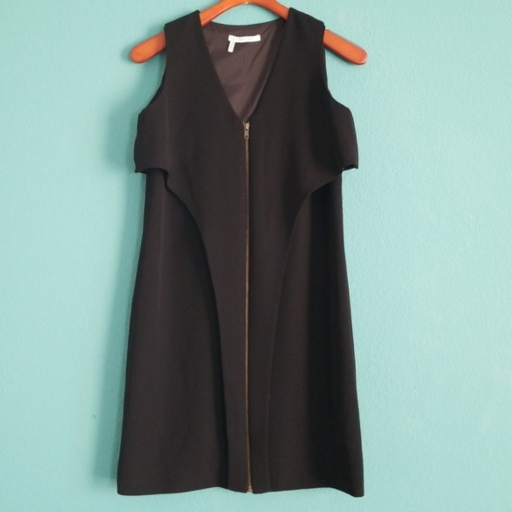 {Derek Lam} 10 Crosby Tiered Little Black Dress
